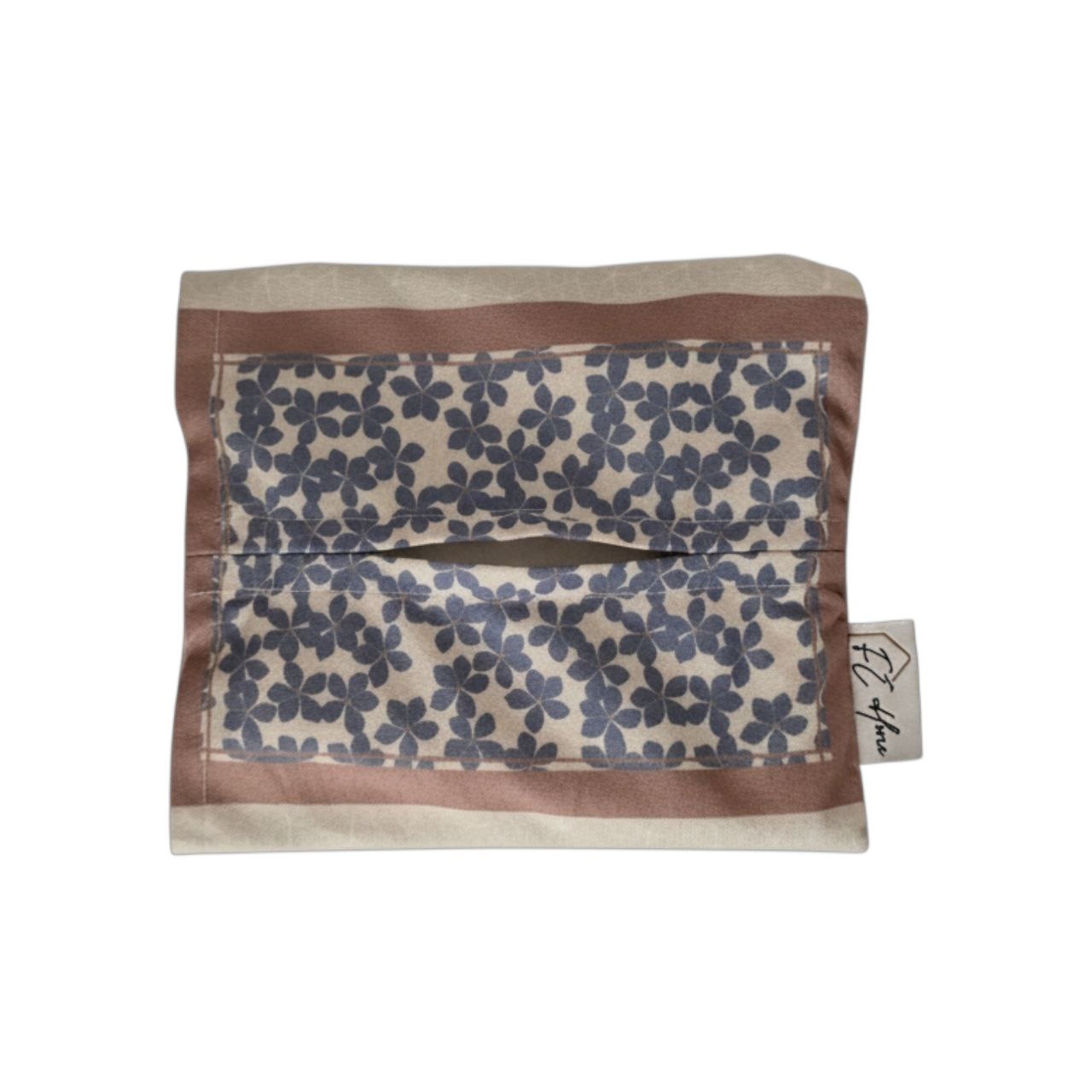 Blue Flowers Small Tissue Box